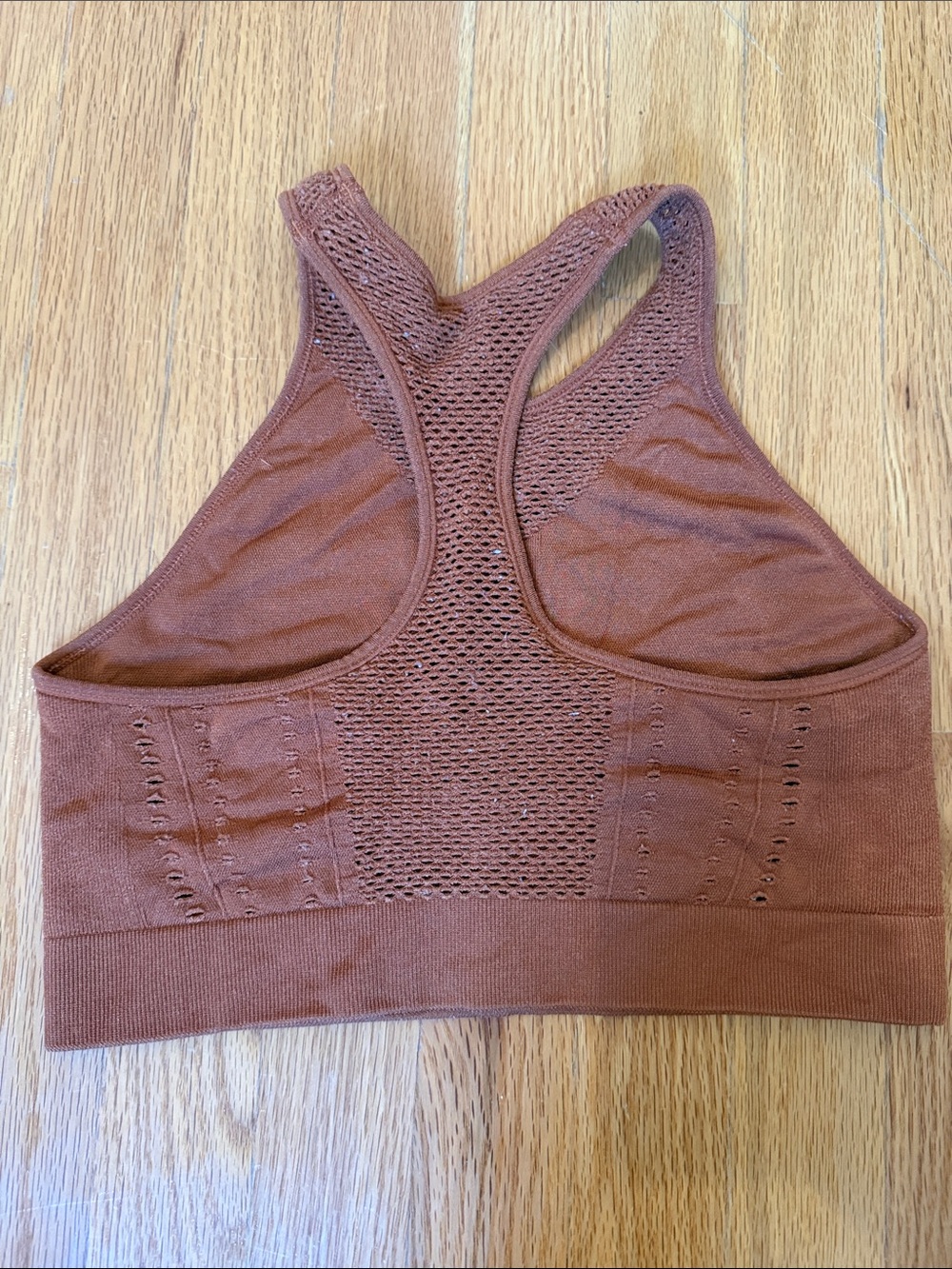 JoyLab Rust Seamless Racerback Bra Top - Picture 3 of 3